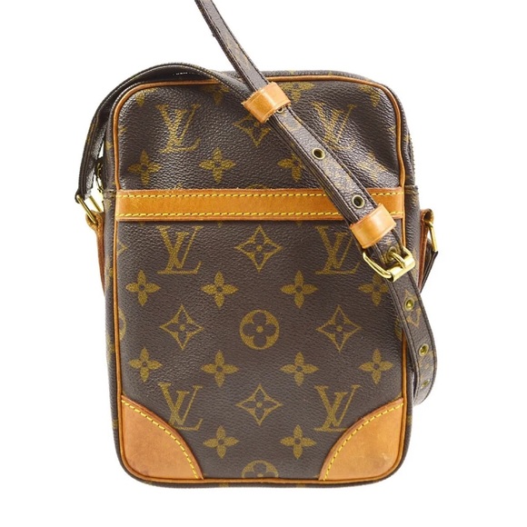 LOUIS VUITTON DANUBE PM Monogram Crossbody Shoulder Bag SL0919 with LV Dust Bag - Picture 17 of 17